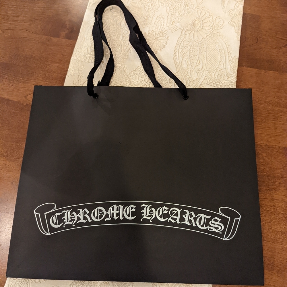 Chrome hearts paper bag authentic